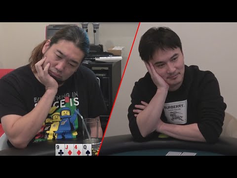 加藤純一とヘッズアップでポーカー勝負！！！