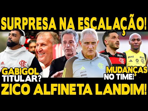 GABIGOL TITULAR? SURPRESAS NA ESCALAÇÃO! ZICO ALFINETA LANDIM! TITE CONVOCA JOIA!