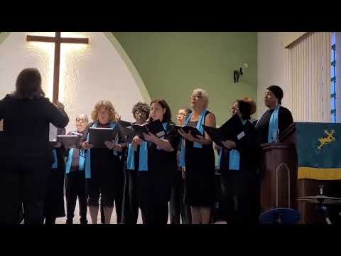 Brilha no Viver - Coro da. Sinodal Rio cantando na IPB FontinhaRegência Palmira Louro