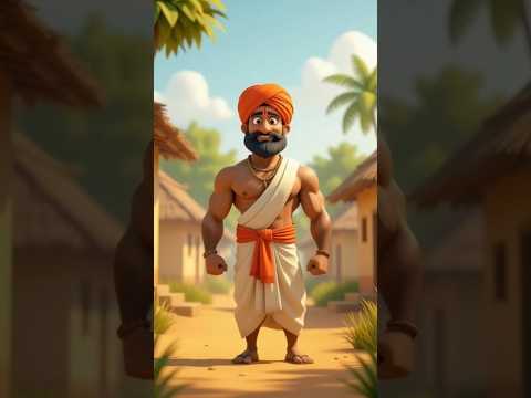 kisan or Sher ki kahani #cartoon #panchatantrastories #moralstories #motivation