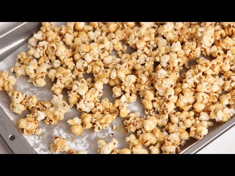 Homemade Caramel Popcorn Recipe - Laura Vitale - Laura in the Kitchen Episode 823 - UCNbngWUqL2eqRw12yAwcICg