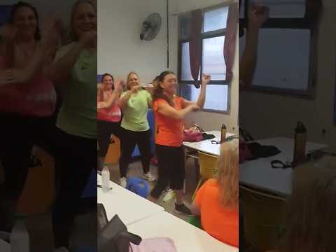 Llegó el día Muestra de Zumba!!! #zumbafitness #abuelita #shortvideo #alegria #celebrando