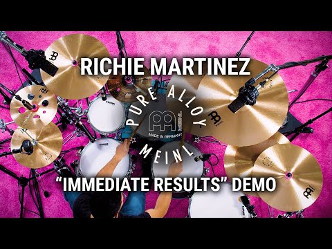 Meinl Cymbals - Pure Alloy - Richie Martinez 