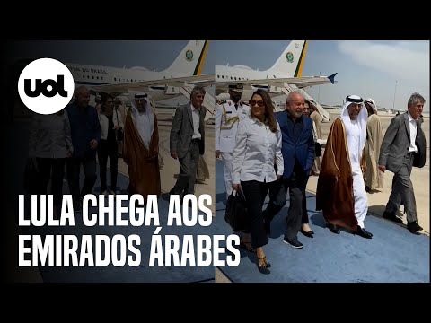Lula chega aos Emirados Árabes após viagem à China