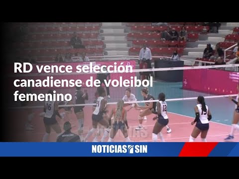 RD vence selección canadiense de voleibol femenino