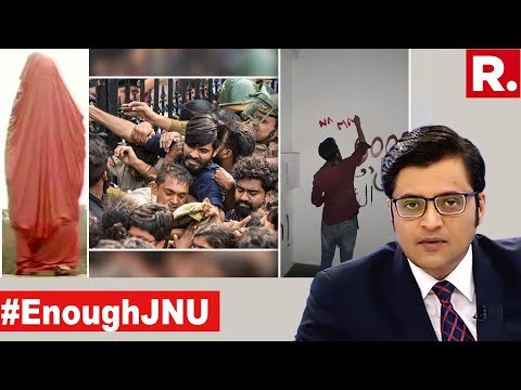 Video - HOT Discussion - Azadi Slogans Back At JNU Campus? | Debate With Arnab Goswami #India #Controversy