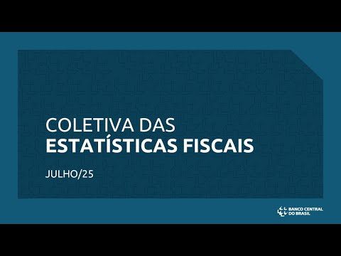Coletiva das Estatísticas Fiscais - Julho/2025