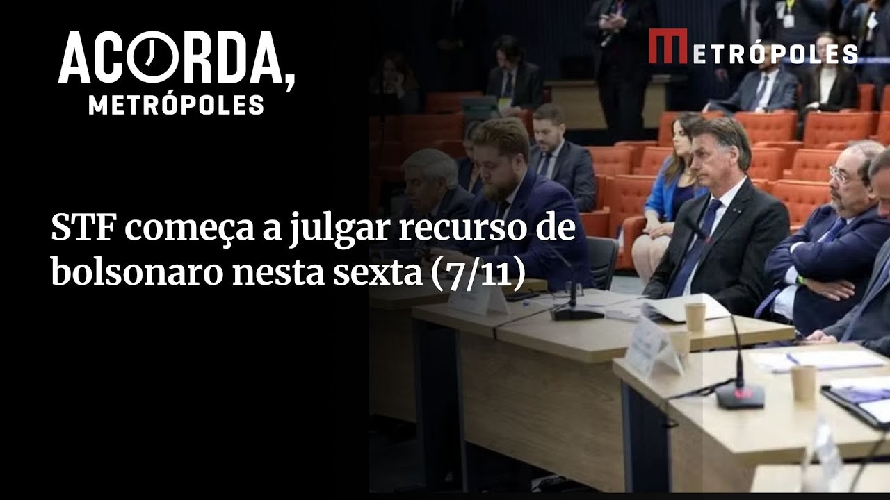STF começa a julgar recursos de Bolsonaro e aliados nesta sextafeira 7110 TV Online STF começa a julgar recursos de Bolsonaro e aliados nesta sexta feira 7110