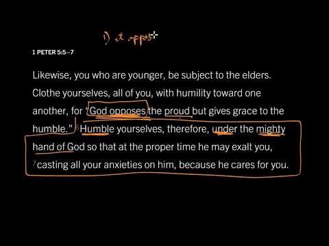 Four Reasons God Hates Pride: 1 Peter 5:6–7