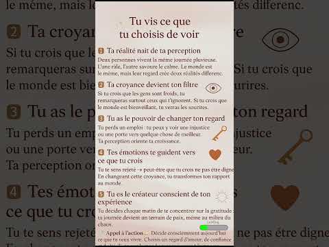 tu vis se que tu choisis de voir (dans ton couple, ta vie tes relations) #couple #relation #réussite