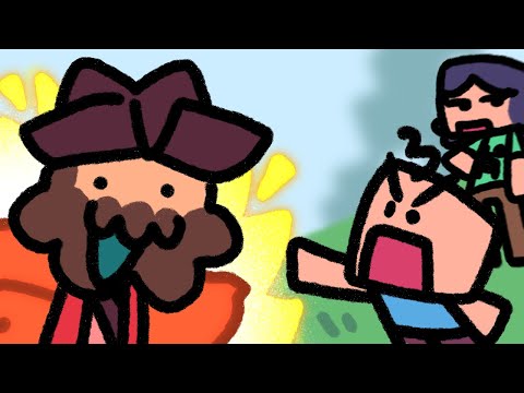 BROTHER AND SISTER TURN AGAINST EACH OTHER ON MINECRAFT! (minecraft trolling animation)