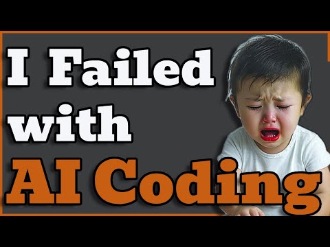 WARNING: I FAILED Terribly with AI CODING 💥 to build a real startup idea 💥