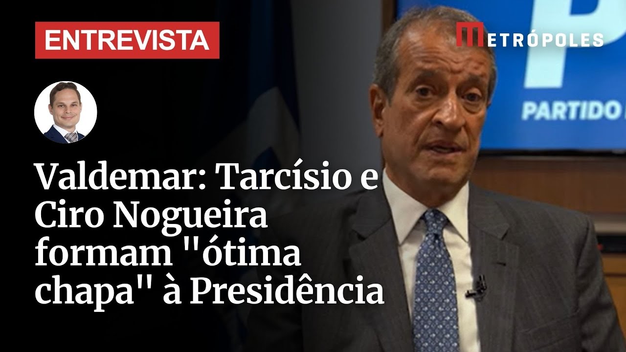 Valdemar Tarcísio e Ciro Nogueira formam ótima chapa à Presidência