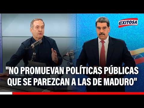 🔴🔵 Díaz - Rosillo: "No promuevan políticas públicas que se parezcan a las que implementó Maduro"