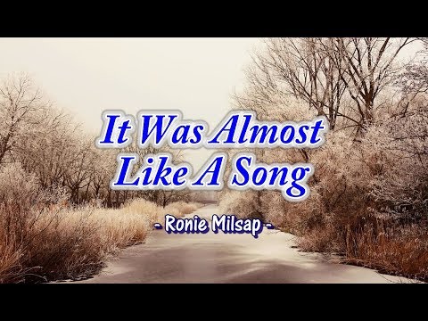 It Was Almost Like A Song - Ronnie Milsap (KARAOKE) - UCj8MrQPTFj08bCg_G0WLFVg