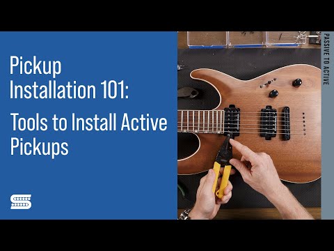 Guitar DIY: Tools to Install Active Pickups