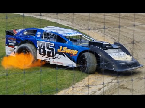 Meeanee Speedway - HB Supersaloons - 3/12/22 - dirt track racing video image