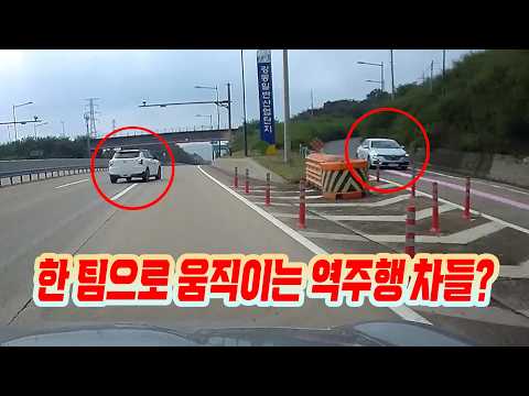 28196회. 고속도로를 역주행으로 들어와서 서행하는 차를 후방에서 추돌한 블박차 과연 법원 판결은?