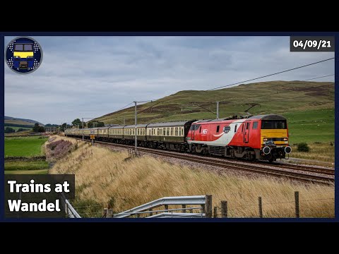 *Light Class DRS 37s | LNER Class 91 on GBRf tour* Trains at Wandel | 04/09/21