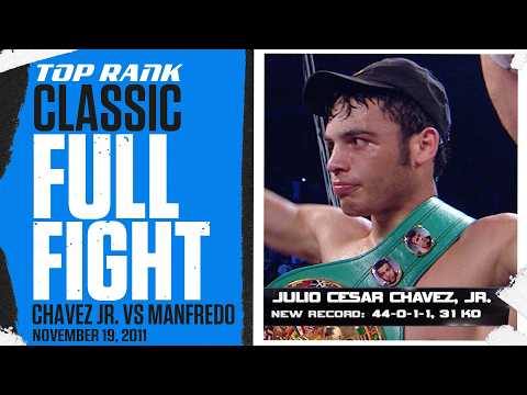 Julio Cesar Chavez Jr’s World Title Defense vs Peter Manfredo | FULL FIGHT | NOV 19, 2011