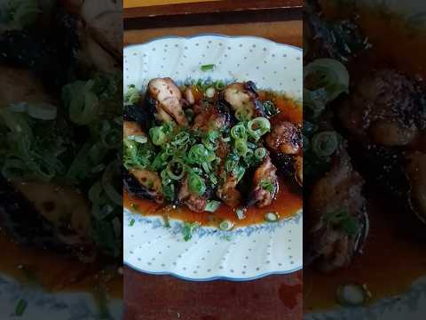 焼肉のタレで焼き鳥風😆美味しかったです