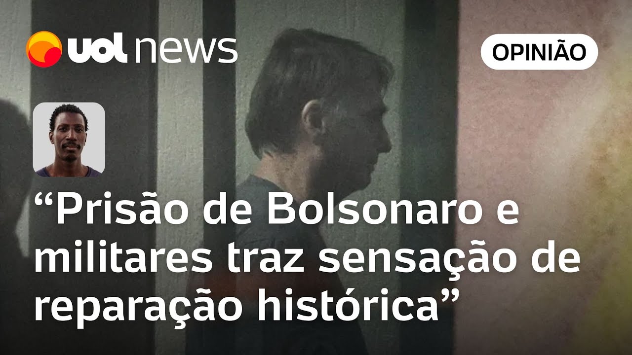 Prisão de Bolsonaro e militares traz sensação de reparação histórica boa para democracia | Ronilso