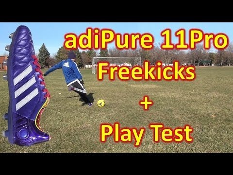 Adidas adiPure 11Pro 2 Review - Freekicks + Play Test - UCUU3lMXc6iDrQw4eZen8COQ