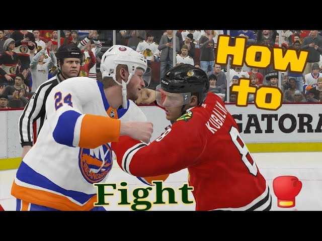 How To Start A Fight In NHL 21?