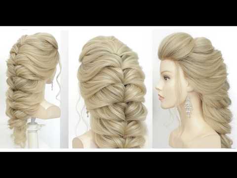 Voluminous Pull Through Braid Hairstyle | Wedding & Bridal Hair Tutorial