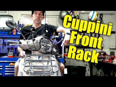 Cuppini Front Rack for 2023 & Later Vespa GTS HPE2