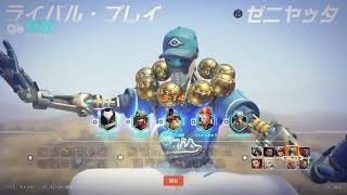 少し前にやったOWの動画です。