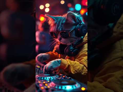 🎵🐱 DJ Cat Mixing Music Like a Pro – Cutest DJ Ever!🐾🔥
