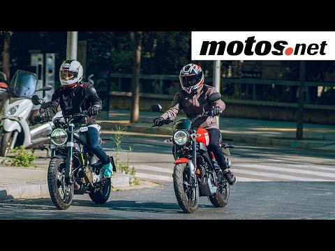 Husqvarna Svartpilen vs Yamaha XSR 2021 | Prueba comparativa 125 / Test / Review | motos.net