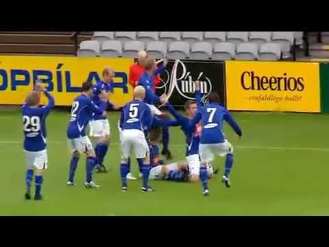 Stjarnan - KR   human bicycle goal celebration (Íslensk Riding Hjól Knattspyrna Takmark fagnað)