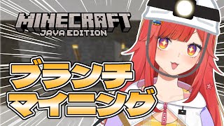 【 Minecraft 】ブランチマイニング！ダイヤ100個ほしい【 #六連星なる 】