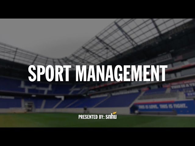What Is Sports Management Major?