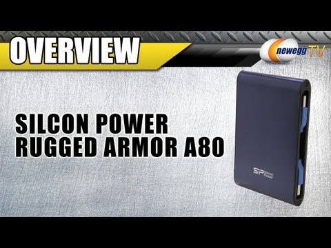 Newegg TV: Silicon Power Rugged Armor A80 Blue Military Grade Portable Hard Drive Overview - UCJ1rSlahM7TYWGxEscL0g7Q