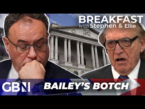 Interest rates: Andrew Bailey 'WORST management of monetary policy' since ROBIN HOOD