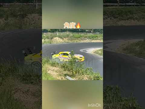 迫力満点💯 はだし天国の魅力が詰まった走り🏎️💭 #ドリフト #drift #drifting #はだし天国サーキット