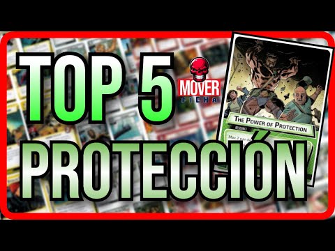 🤩💥TOP 5 CARTAS MÁS USADAS en PROTECCIÓN para HACER MAZOS en MARVEL CHAMPIONS💥🤩
