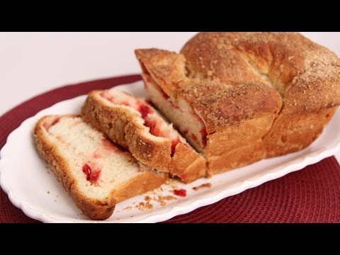 Marbled Cranberry Bread Recipe - Laura Vitale - Laura in the Kitchen Episode 494 - UCNbngWUqL2eqRw12yAwcICg