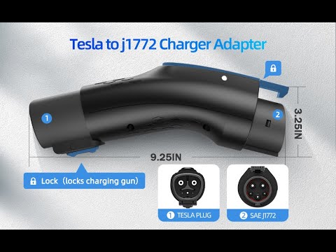 ShockFlo J1772 EVs Adapter, Tesla NACS to J1772 Review
