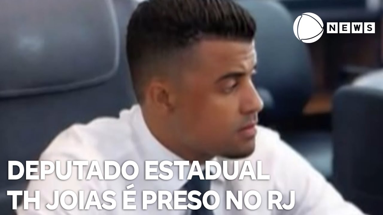 Deputado estadual TH Joias é preso em operação no Rio de Janeiro