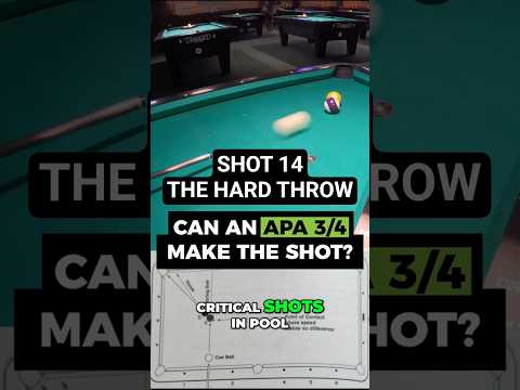 Shot 14: The Hard Throw Shot🎯