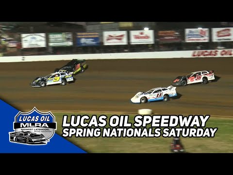 Late Model Feature | 2023 MLRA Spring Nationals at Lucas Oil Speedway - dirt track racing video image