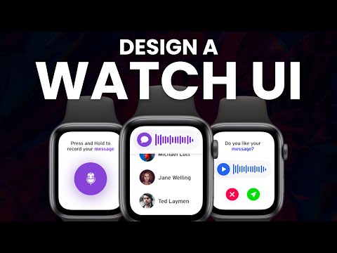 Design A Watch UI | Live Design Stream