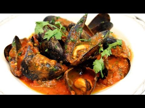 Mussels (Moules) Moroccan Style Recipe - CookingWithAlia - Episode 283 - UCB8yzUOYzM30kGjwc97_Fvw
