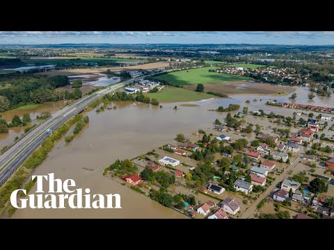 Torrential rain and flooding hits central and eastern Europe
