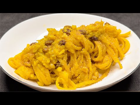 A Sicilian chef taught me this recipe! Delicious pasta, ready in minutes!