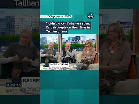 'I didn't know if she was alive': British couple on their time in Taliban prison | ITV News